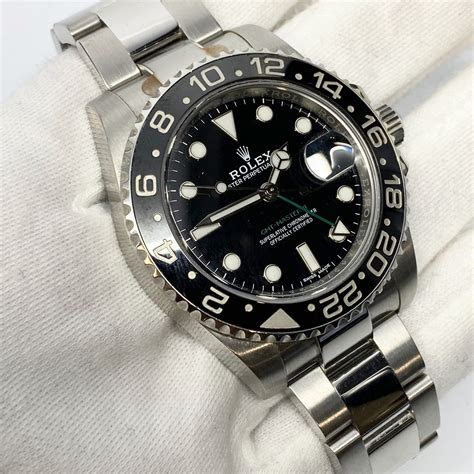 rolex gmt master ii 11670 ln|rolex gmt master black bezel.